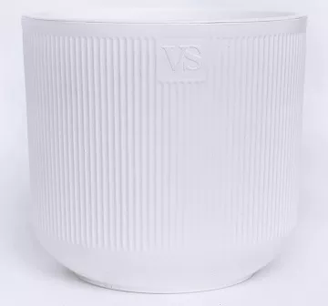Горшок Росси ВипСет с дренажной системой 13х14,5х14,5см 1,9л пластик белый по цене 
