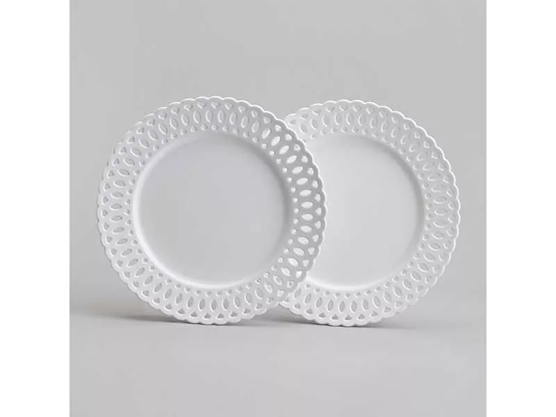 Набор тарелок обеденных Лефард Стиль 2шт 26см, фарфор арт.441-034 по цене 