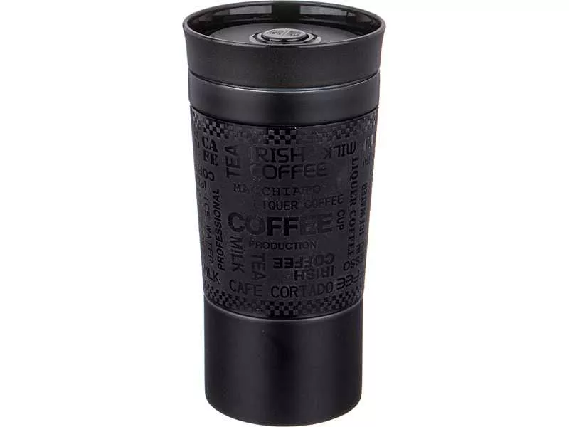 Термокружка Агнесс тюдор с кнопкой стоппером и удобной крышкой с доступом 380мл по цене 