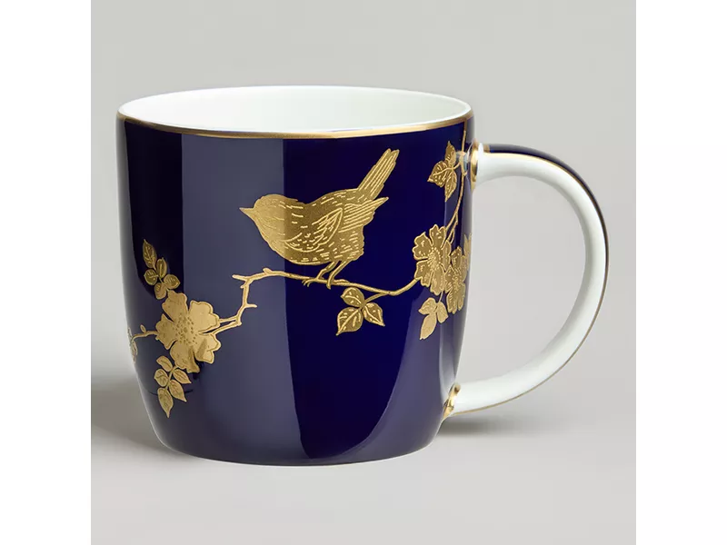 Кружка Лефард Золотые птицы 330мл, фарфор арт.419-141 по цене 