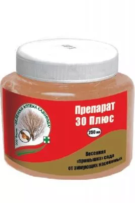 Инсектицид ЗАС Препарат 30 Плюс для садовой обработки от зимующих насекомых 250мл по цене 