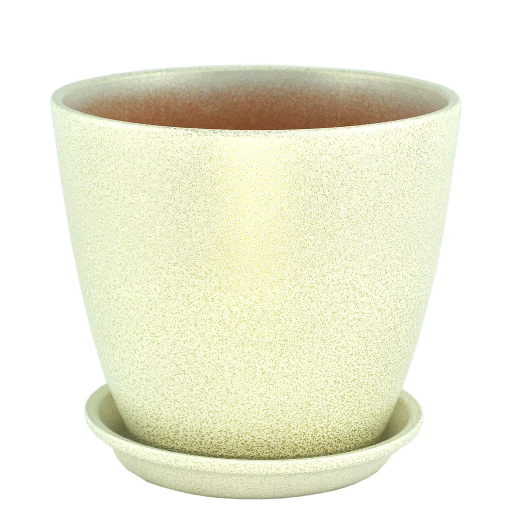 Горшок бутон Глянец керамика, белое золото 3,8л 18х18см арт.ГЛ 07/3 по цене 