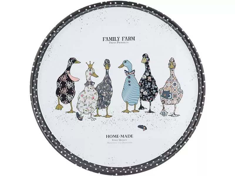 Поднос сервировочный Агнесс Семейная ферма 33х2,1см арт.898-224 по цене 