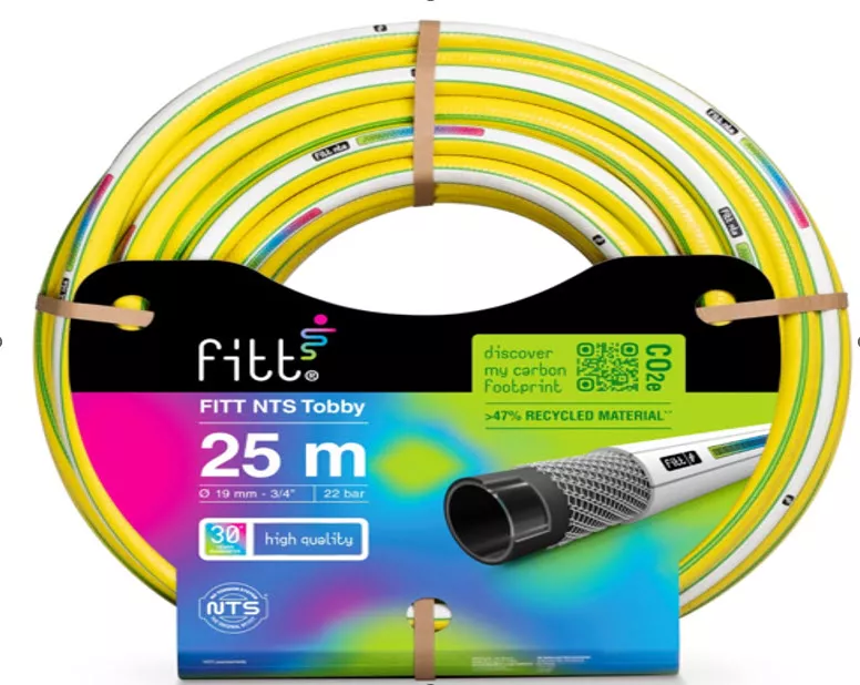 Шланг садовый 3/4" 25м FITT NTS Tobby по цене 