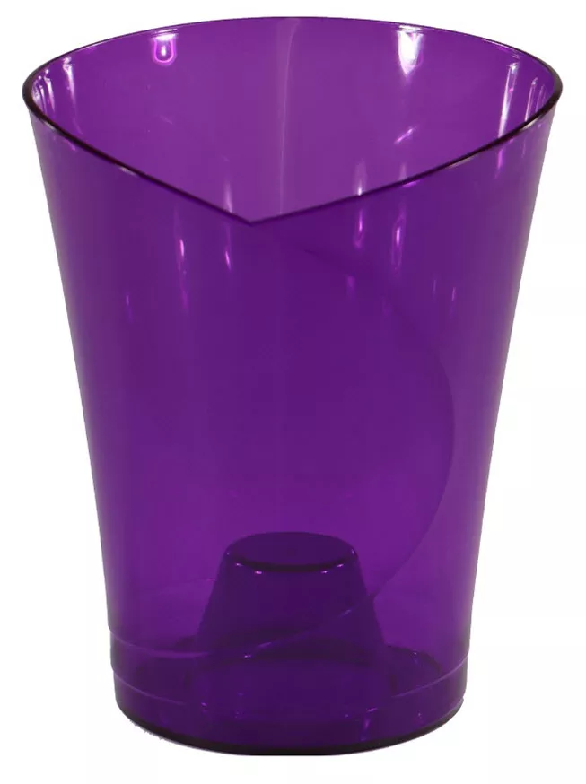 Кашпо Орхидея 1,5л фиолетовый, пластик арт.КШ-6442 по цене 
