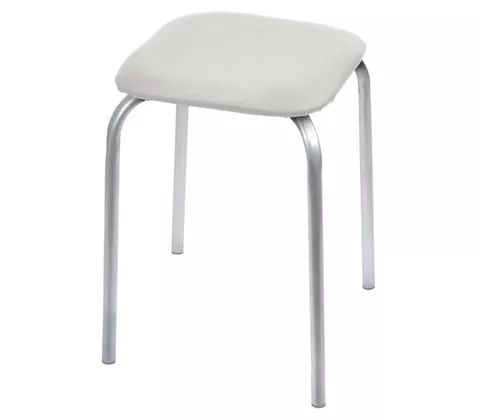 Табурет Классика-3 светло-серый 37х37х46см по цене 