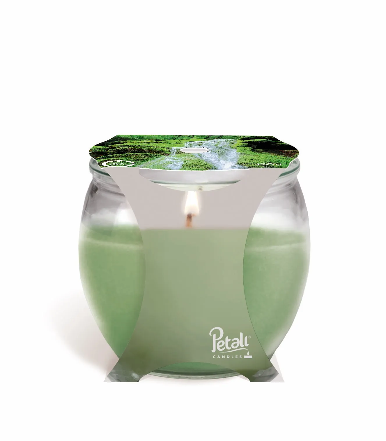 Свеча ароматизированная в стакане Белый мускус арт.ALB010619 по цене 