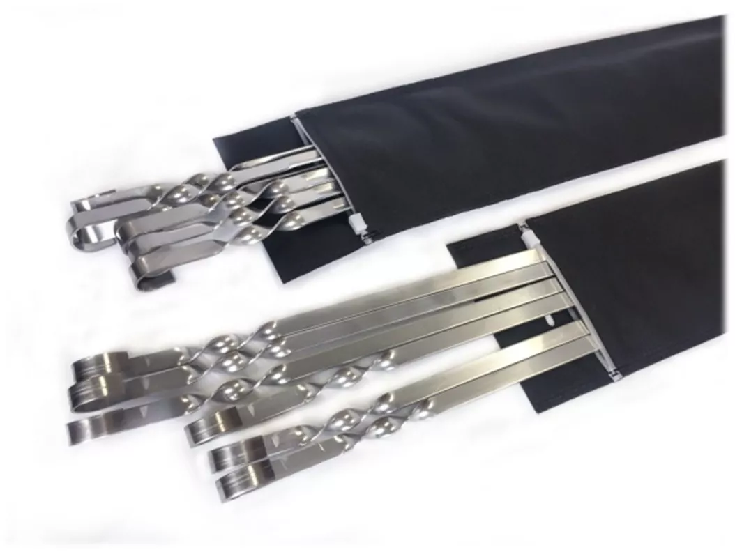 Набор шампуров 2х500мм в чехле 6шт по цене 