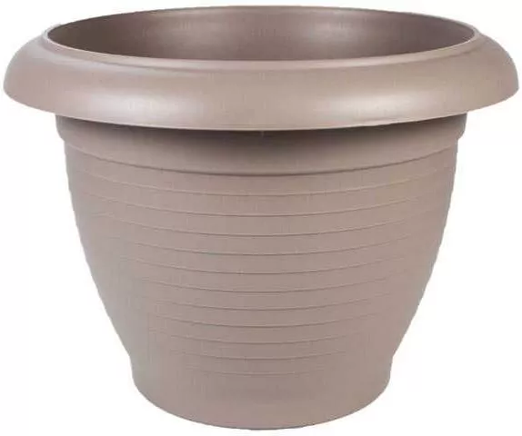 Кашпо Сантино ТЕРРА пластик d19см h14,5см V2,3л шаде по цене 