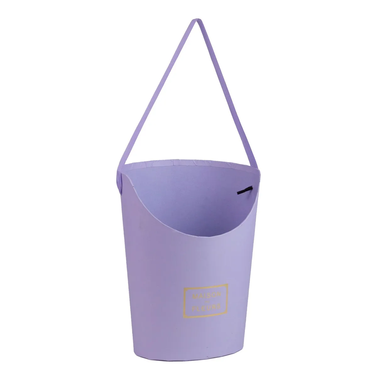 Сумка для цветов 17х14х22см, сиреневый по цене 