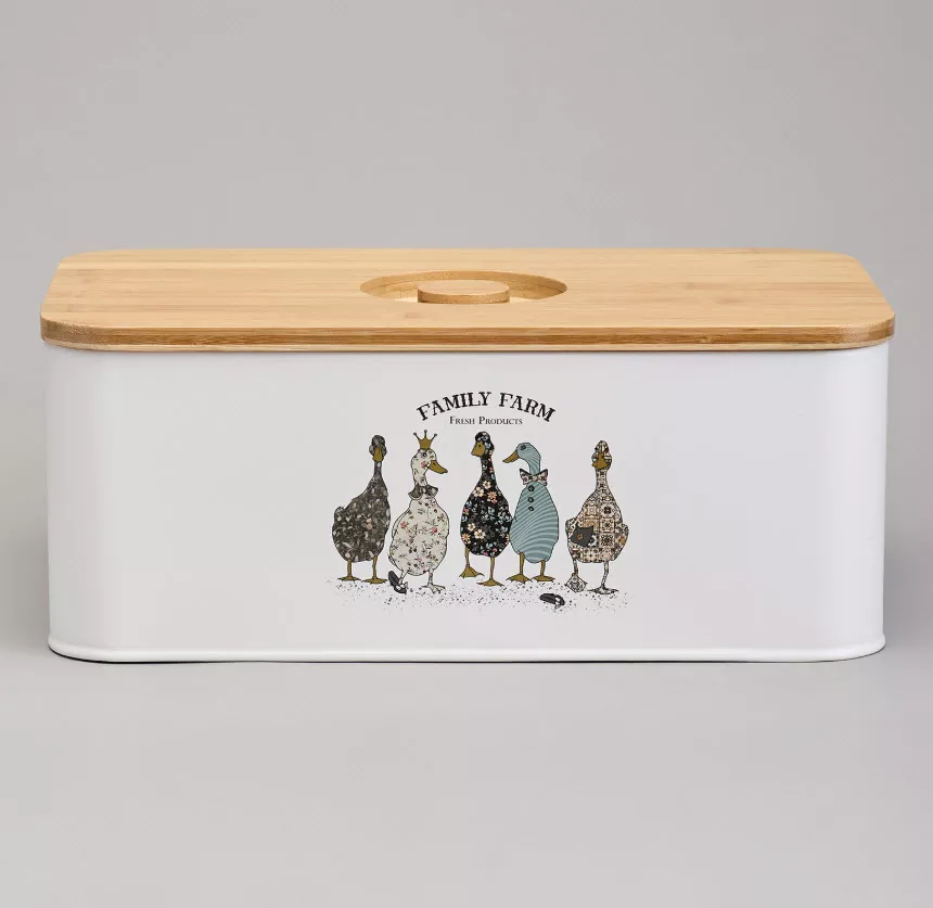 Хлебница Агнесс Семейная ферма 34x19,5x13,5см, фарфор арт.790-384 по цене 