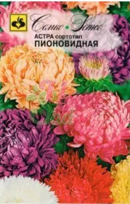 Семена Астра Пионовидная (смесь) 0,5 г Семко 