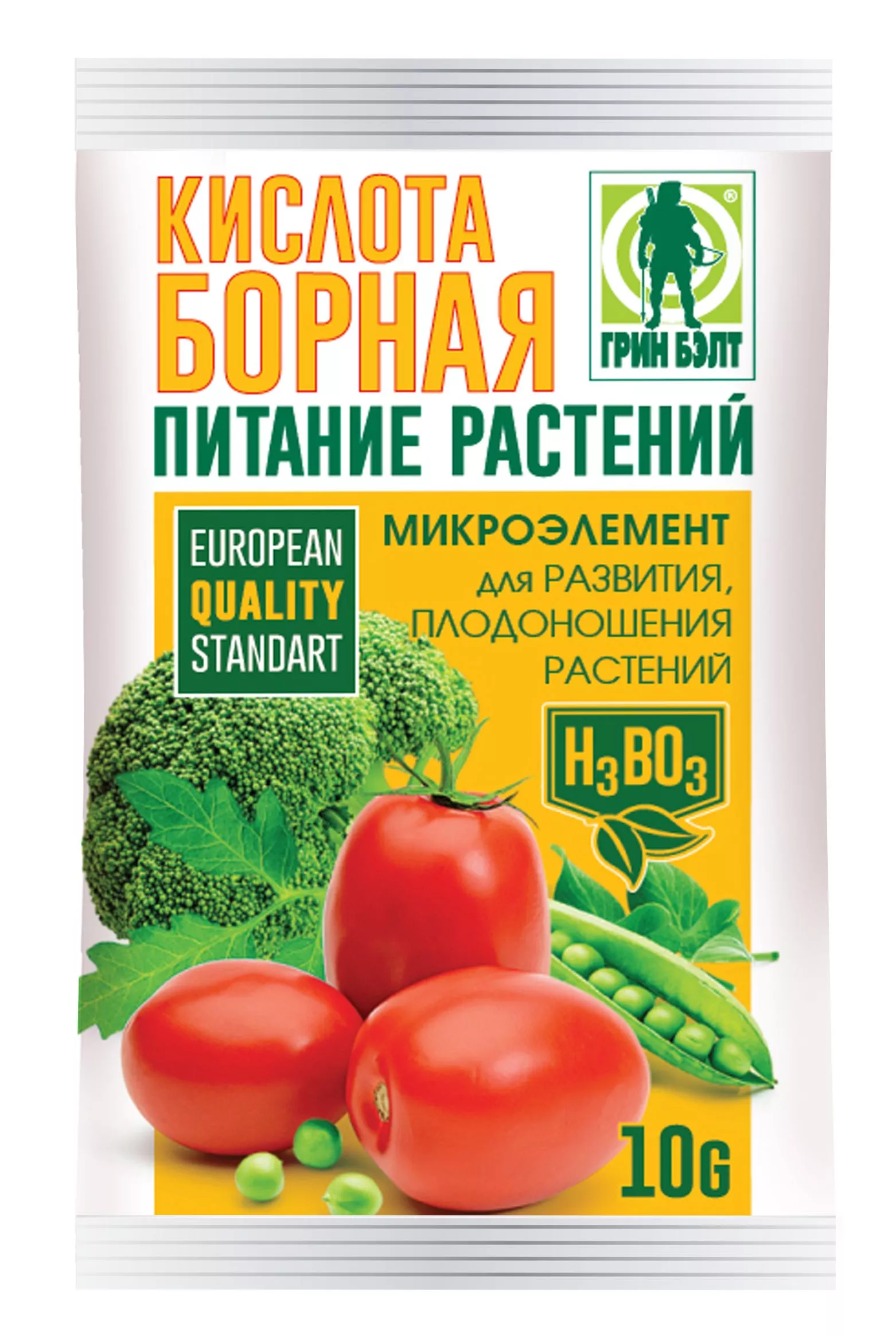 Удобрение сухое ГРИН БЭЛТ Борная кислота минеральное 10г в Москве и области  – купить по низкой цене в интернет-магазине Дарвин