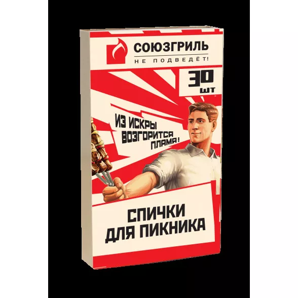 Спички для пикника 30 шт арт.N1F08 по цене 
