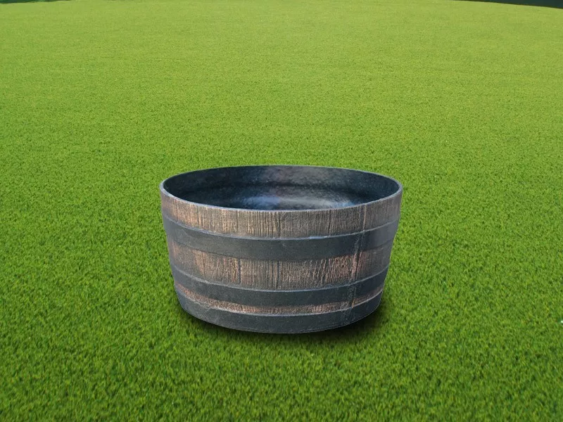 Горшок кадка для растений пластик дуб М, арт.6287 по цене 