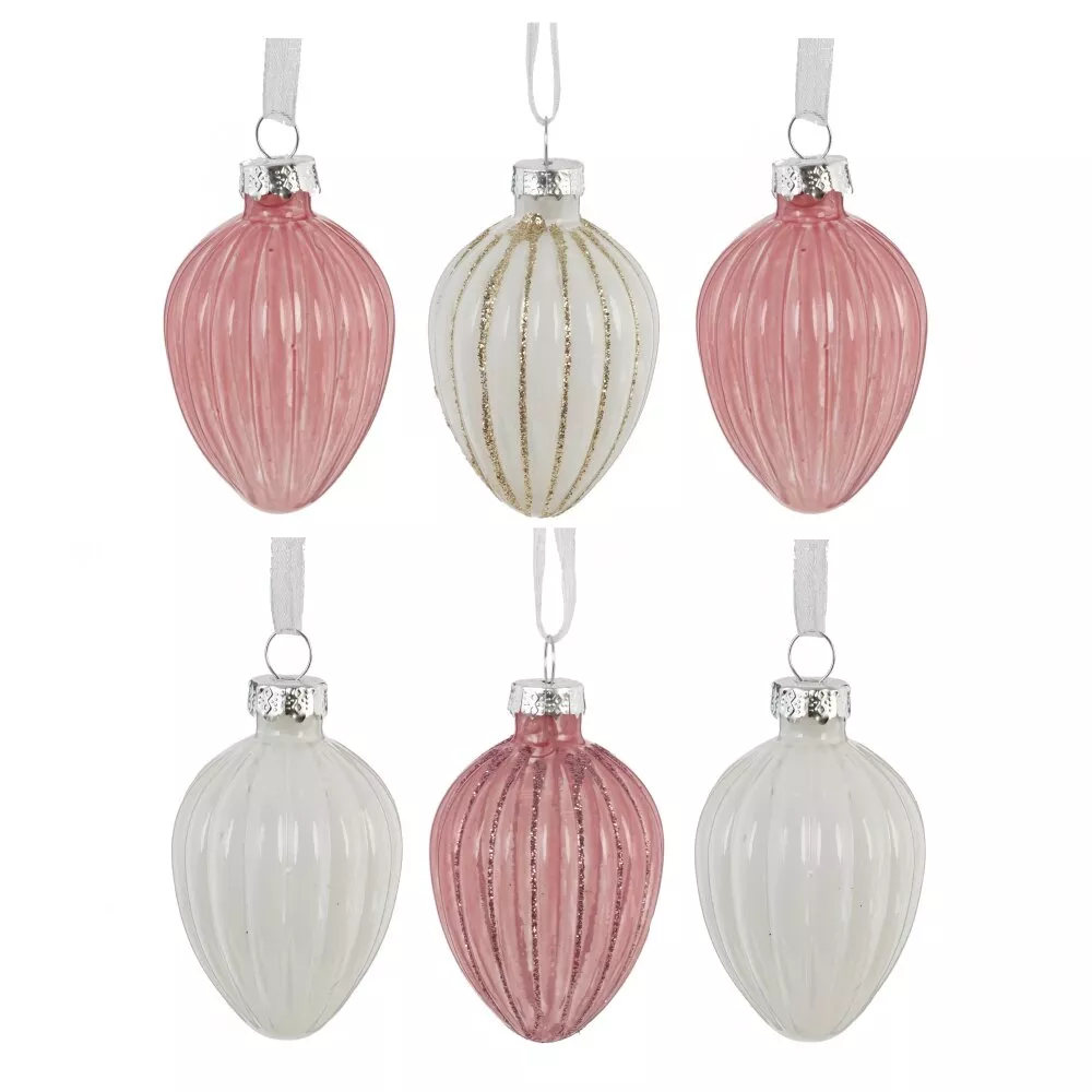 Набор из 6-ти изделий подвесных Яйцо пасхальное 13x16x4см арт.816169 по цене 