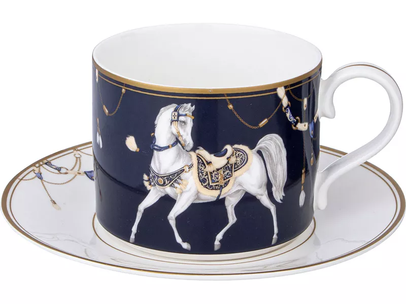 Пара чайная Лефард Конный клуб 300мл фарфор арт.590-582 по цене 