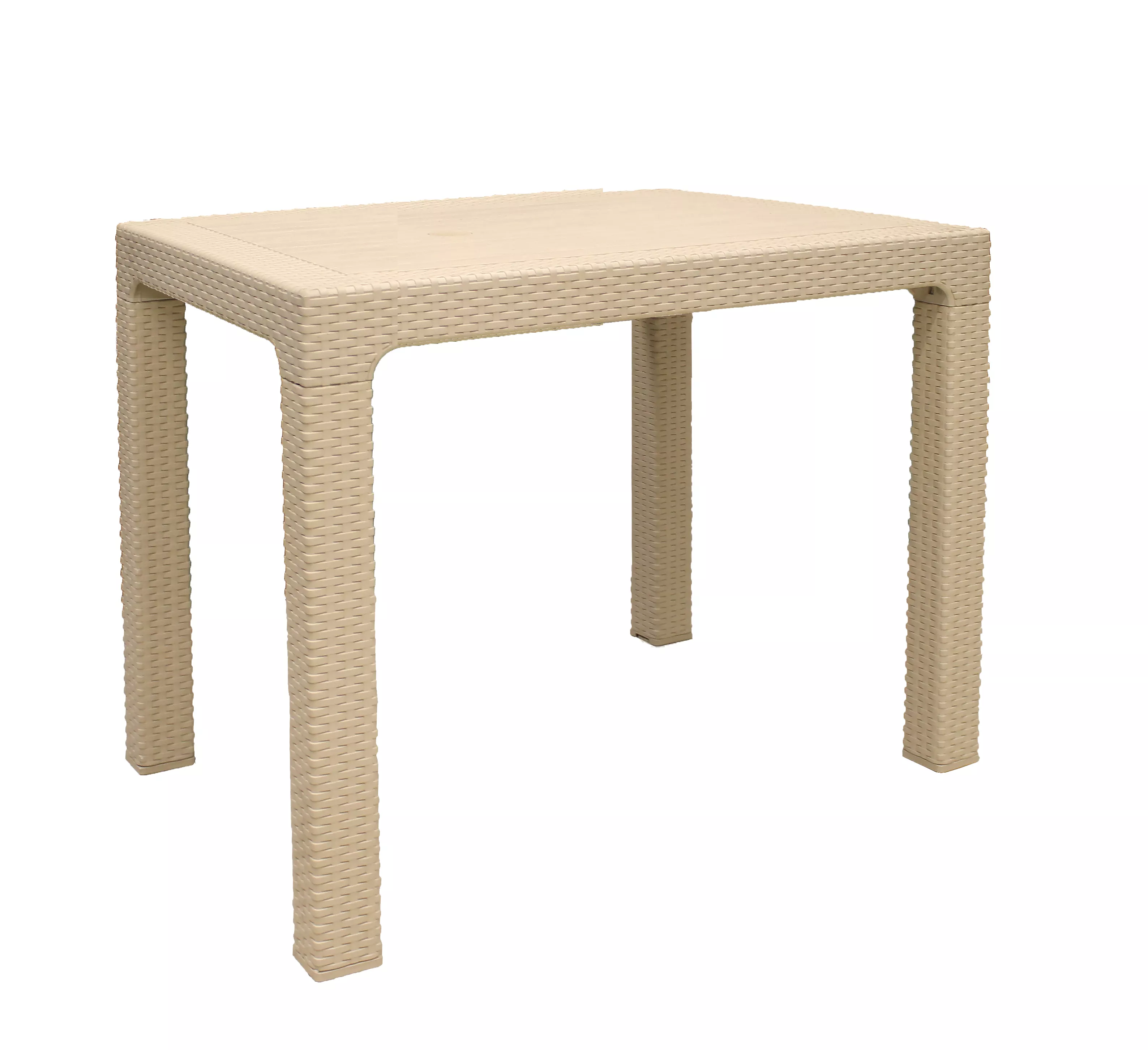 Стол квадратный Раттан бежевый 90*90см арт.SPT-R003 беж по цене 