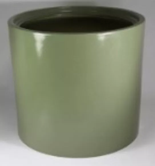 Горшок Лидер 10х12см 0,7л оливковый, керамика арт.10005586 по цене 