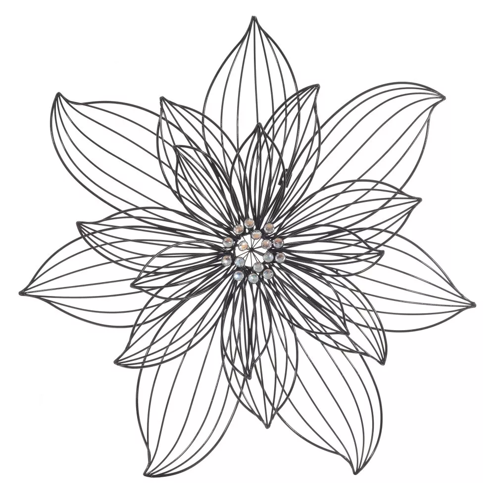 Панно Лотос 74х74х7см белый арт.768512 по цене 