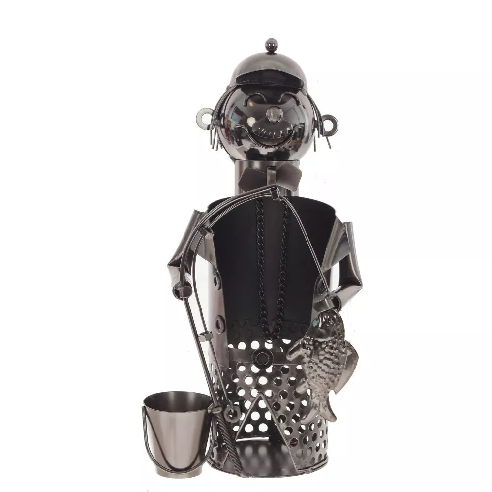 Подставка для бутылки рыбак 12x8,5x16,5см по цене 