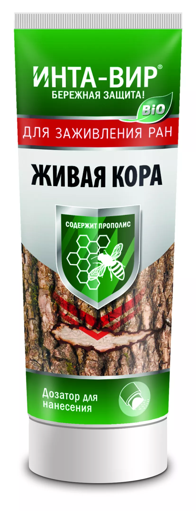 Живая кора Инта Вир в тубе 100г по цене 