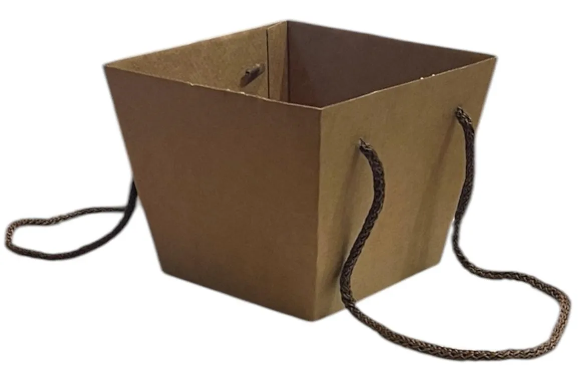 Кашпо для цветов 118х154х125 крафт по цене 