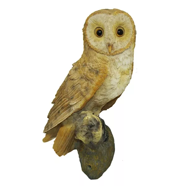 Фигура декоративная садовая навесная Совёнок 13,5х9,5х25см полистоун арт.626477/F536 по цене 