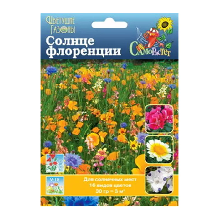 Семена газон цветущий Солнце Флоренции 30гр НК 