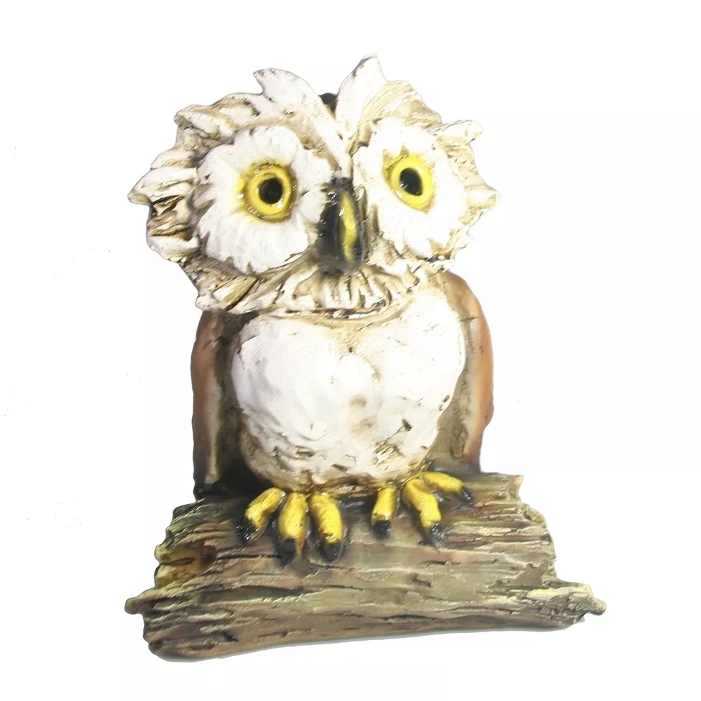 Фигура декоративная Сонная сова 19х10х24см, полистоун арт.718264/F830 по цене 