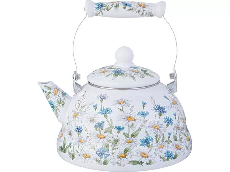 Чайник Агнесс Сентимент эмаль 3л арт.934-637 по цене 