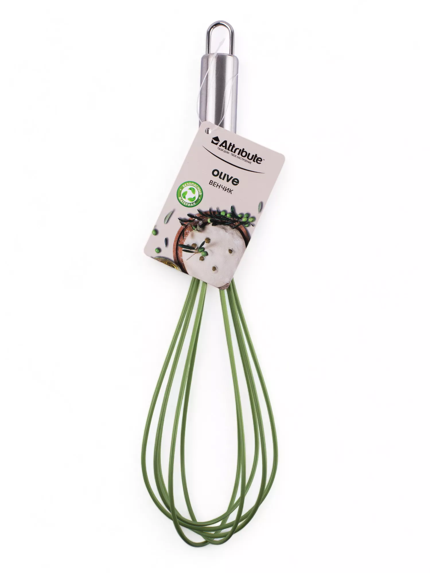 Венчик Оливка, нержавеющая сталь арт.AGO118 по цене 