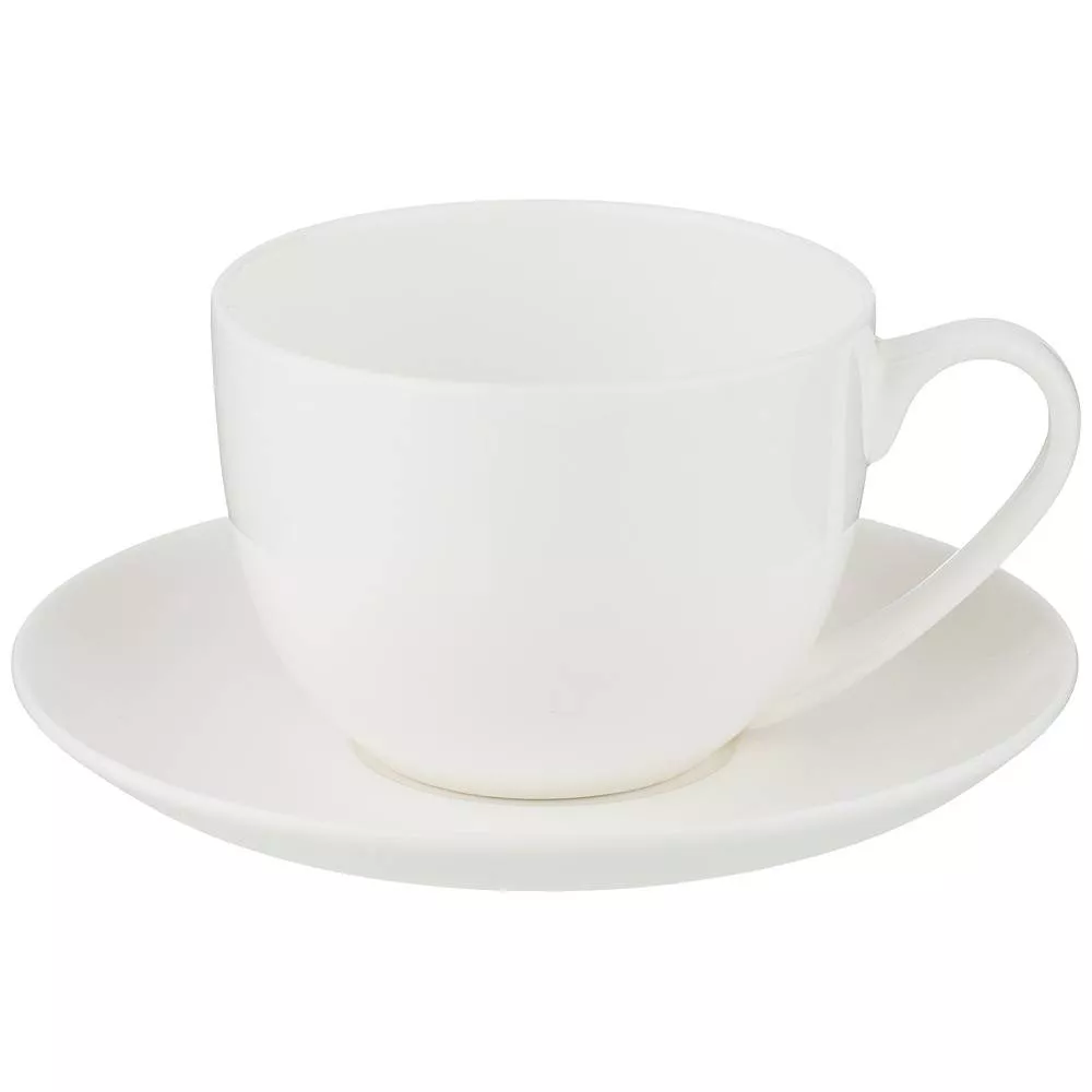 Пара чайная Лефард Силк 330мл белый арт.415-2006 по цене 