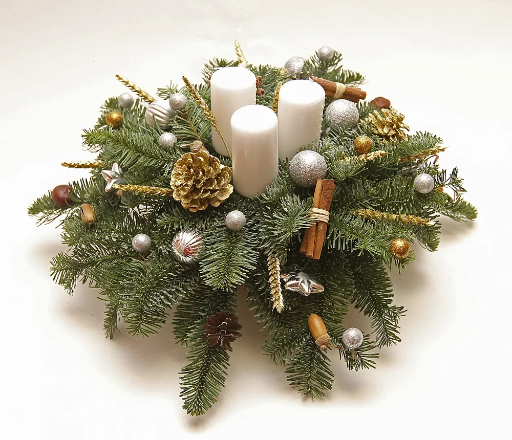 Композиция новогодняя 1990руб по цене 