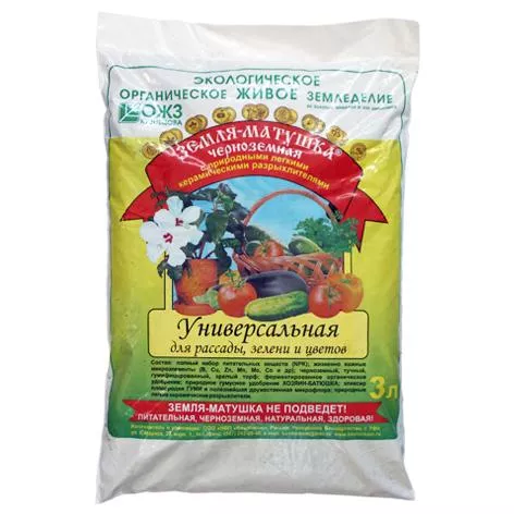 Грунт универсальный Земля-Матушка БашИнком 3л по цене 