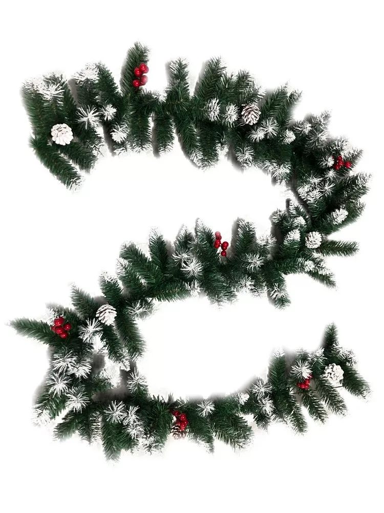 Гирлянда хвойная Нарядная 270х25см ПВХ арт.89148 по цене 