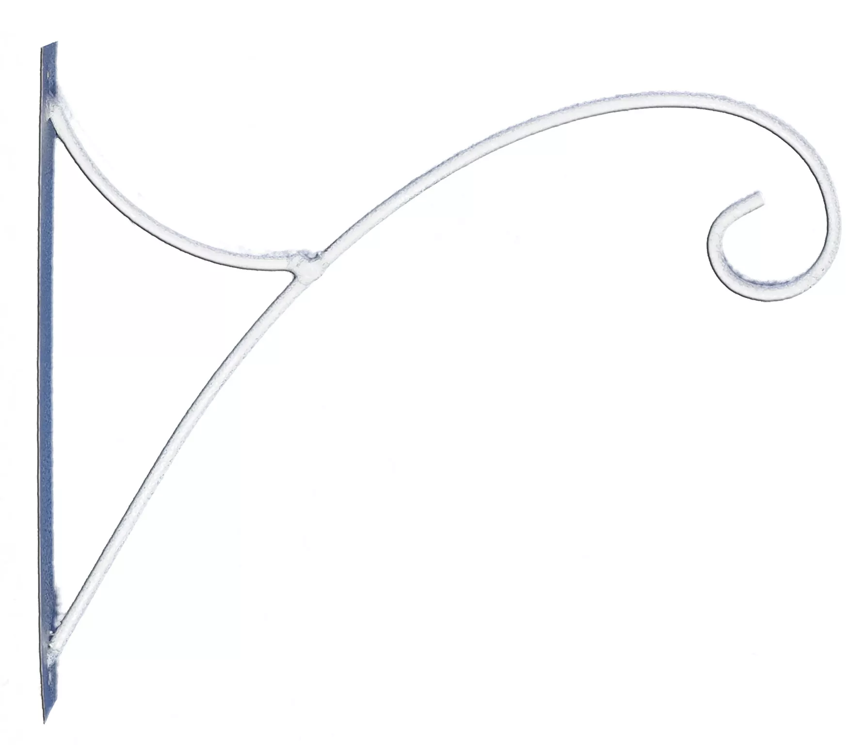 Крючок для подвесных кашпо, белый 25х30см по цене 