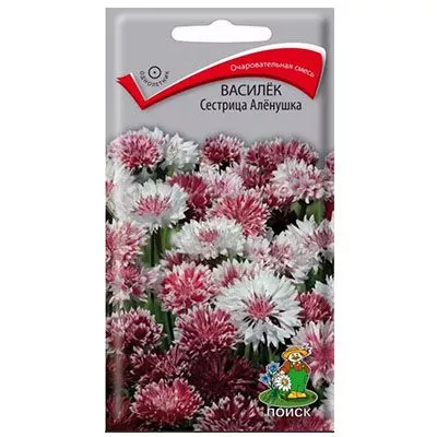 Семена василек Сестрица Аленушка 0,3г Поиск 