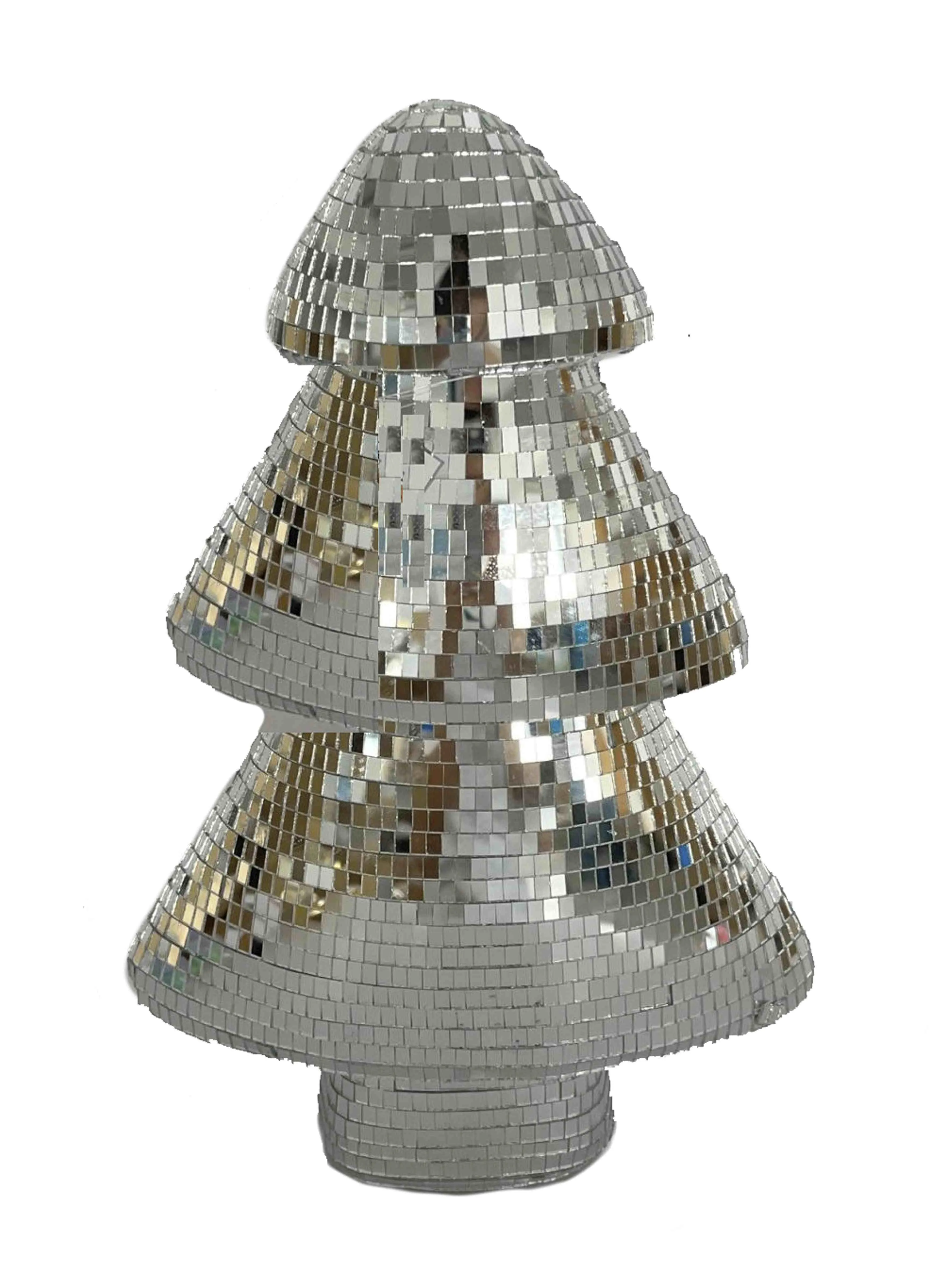 Фигура новогодняя Елочка 21,5х8,5х32см, стекло арт.93323 по цене 