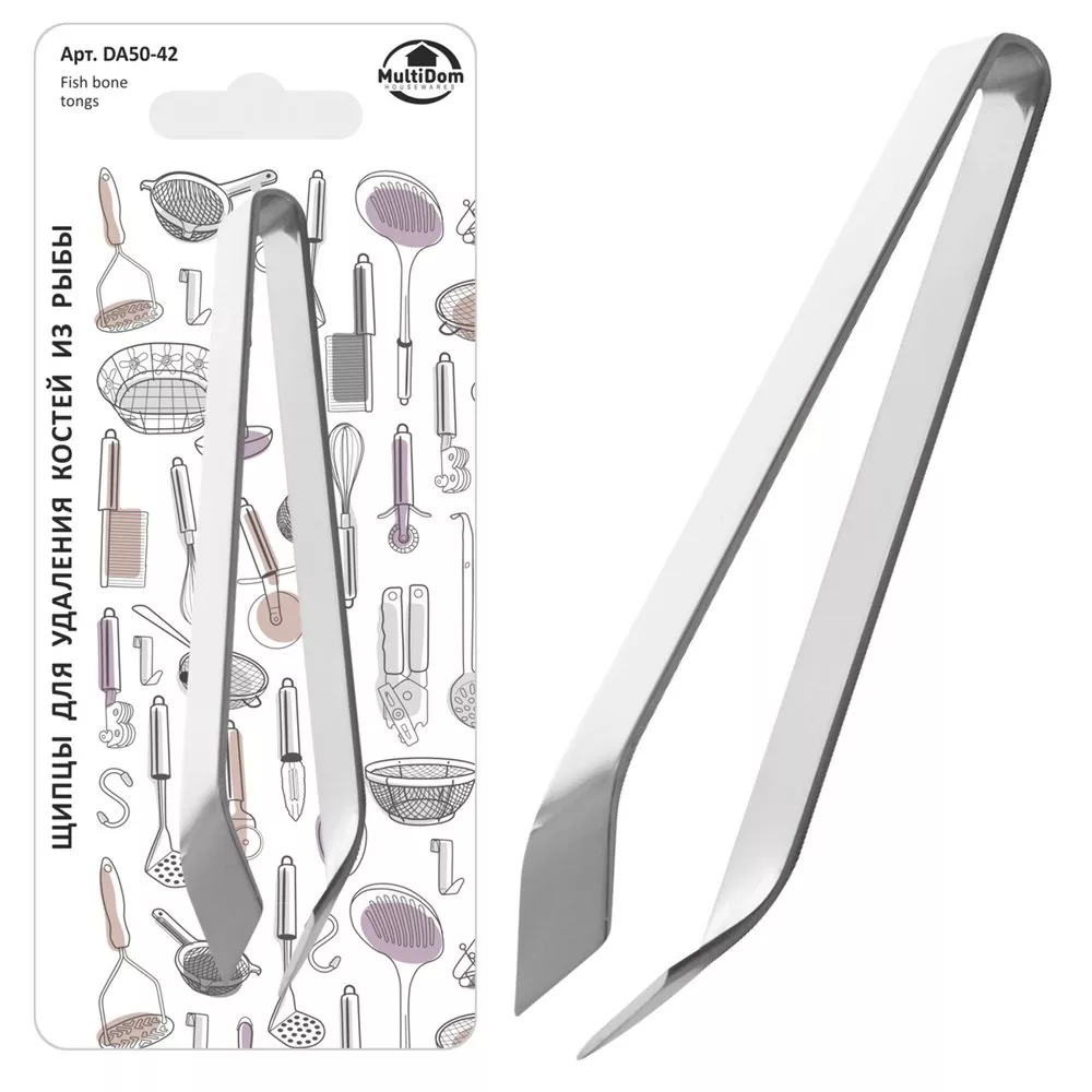 Щипцы для удаления костей из рыбы 11,5х2,5х1см арт.DA50-42 по цене 