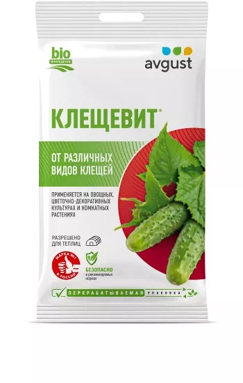 Инсектицид Август Клещевит от клещей 10 мл по цене 