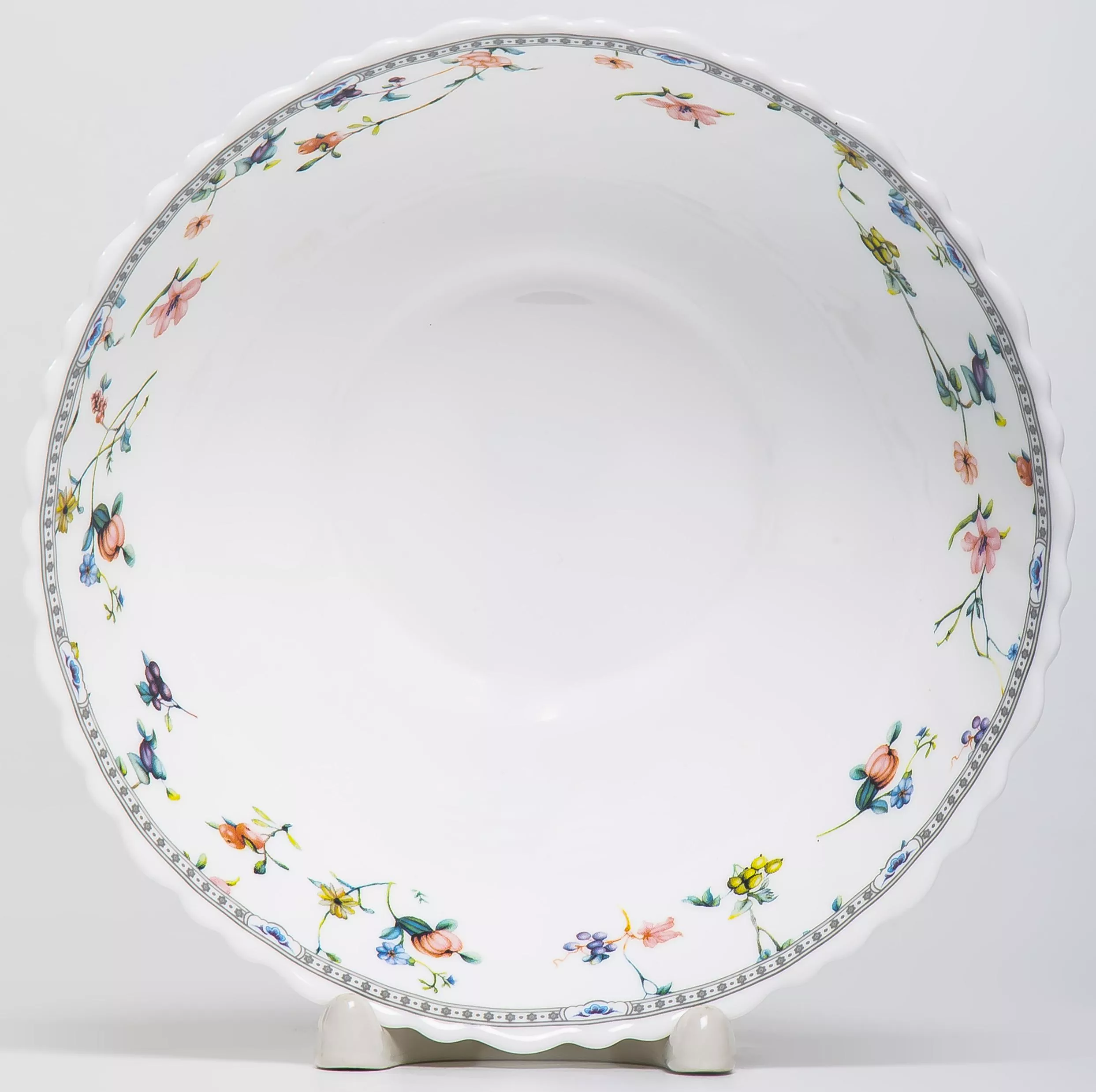 Салатник Зирана стеклокерамика белый 650мл 17,5см по цене 