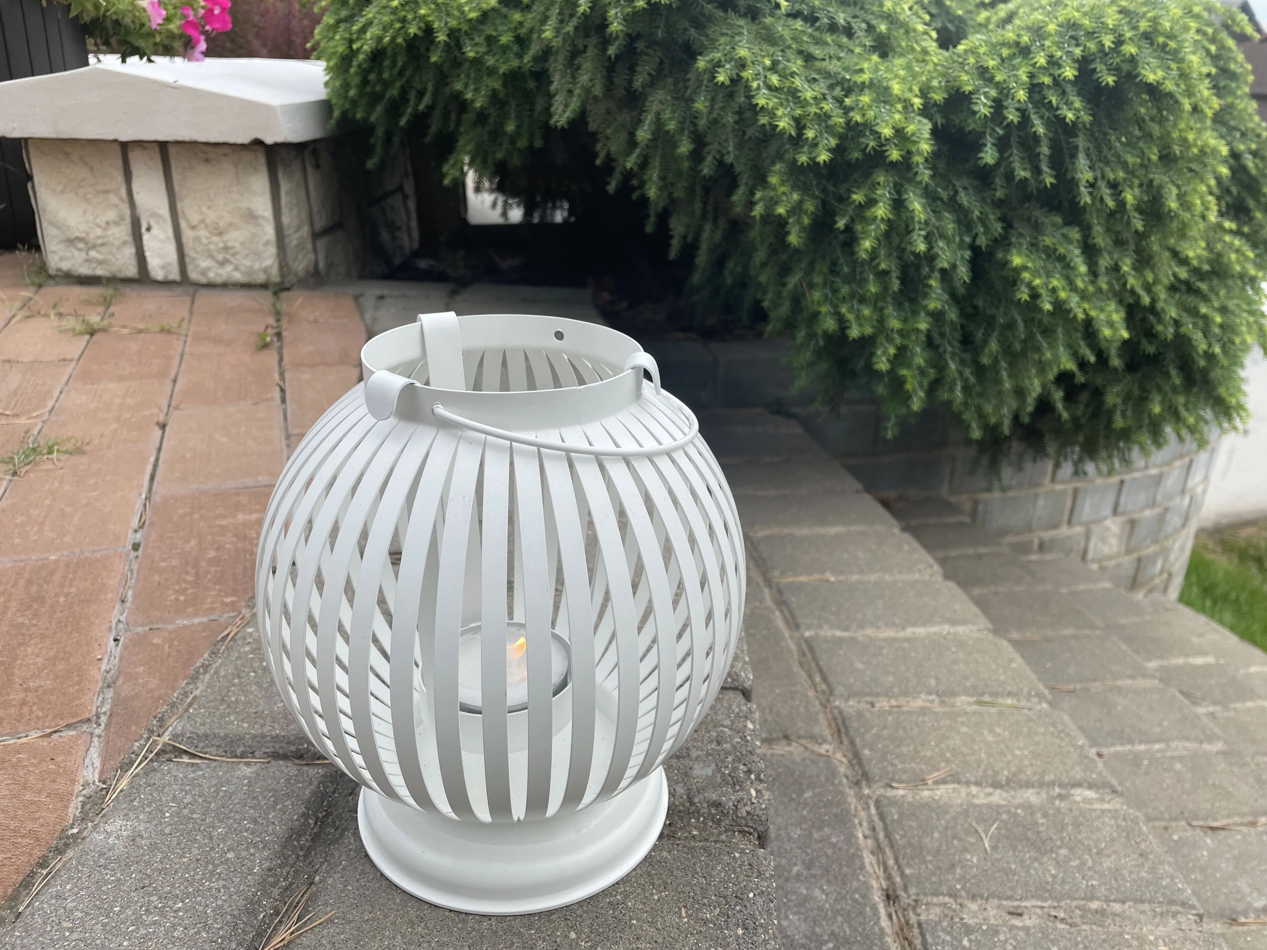 Фонарик средний Джульетта 20х22см, металл арт.FN003-WY по цене 