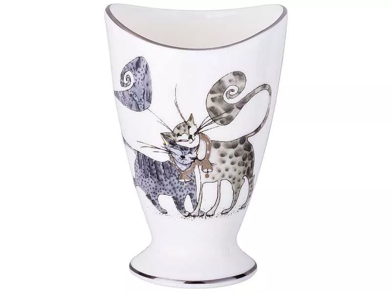 Подставка для зубочисток Лефард Котики 7x4см, фарфор арт.264-862 по цене 