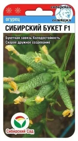 Семена Огурец Сибирский букет F1 7шт Сибирский Сад 