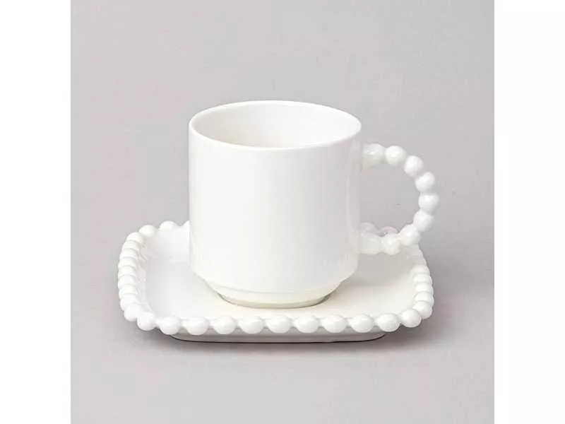Пара чайная Лефард Жемчужина 220мл фарфор арт.761-114 по цене 