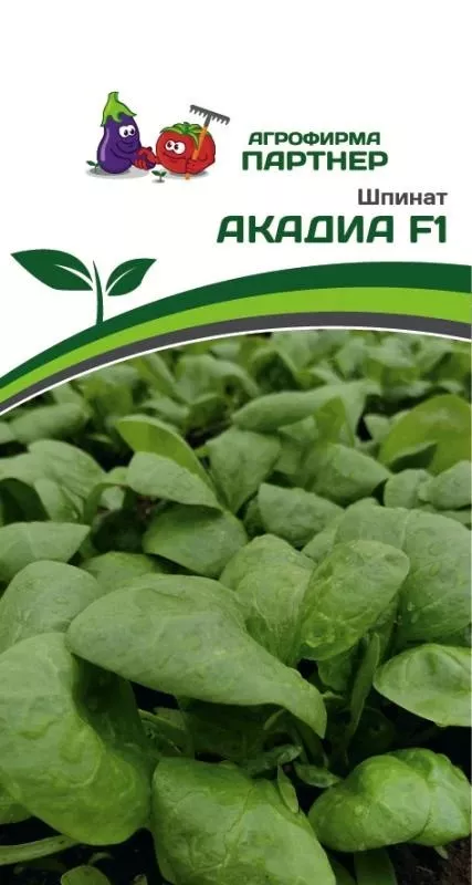 Семена Шпинат Акадиа F1 2 гр. Партнер 