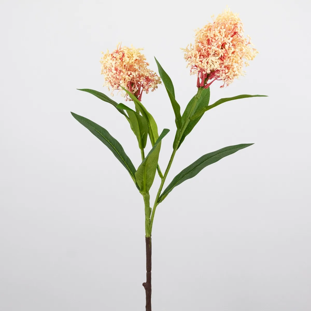 Цветок искусственный Скимия 58см, розовый по цене 