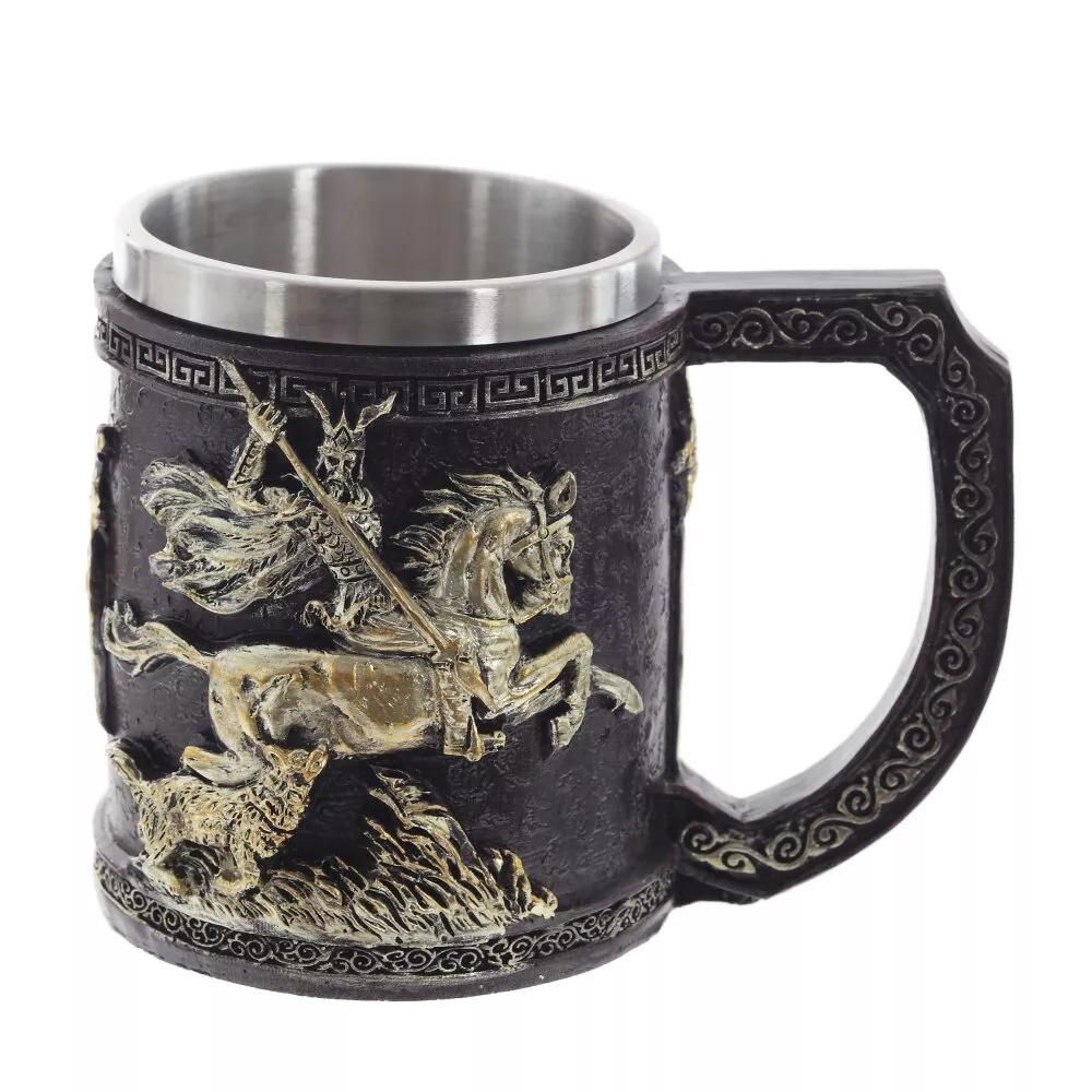 Кружка Лошадь 410мл 15х10,5х11,5см арт.823577 по цене 