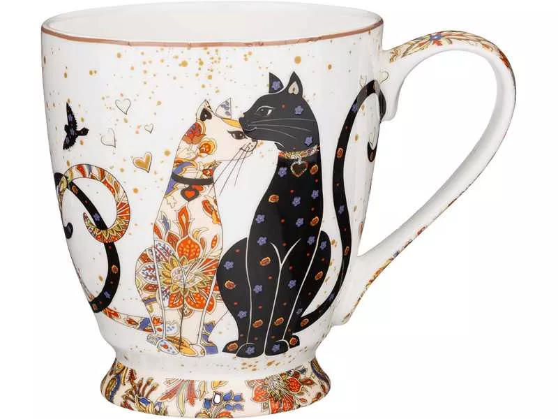 Кружка Лефард Парижские коты 480мл, фарфор арт.104-828 по цене 